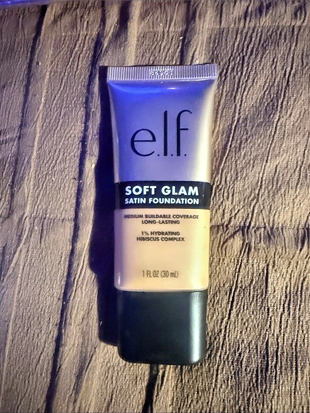 e.l.f. Soft Glam Satin Foundation. Foundation Shade 34 Medium Cool